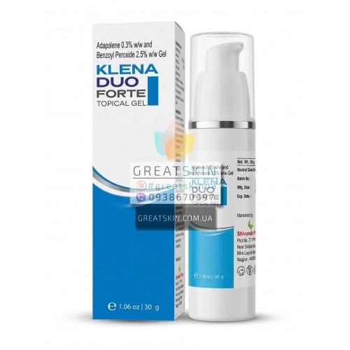 Klena Duo Forte (Epiduo Forte) 0.3%/2.5% помпа гель | 30г